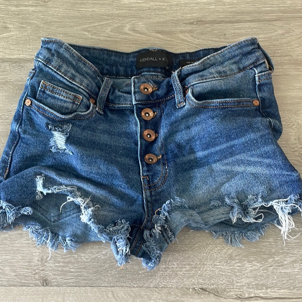 Kendall+Kylie jean shorts